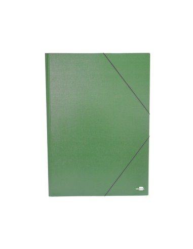 Carpeta planos liderpapel a2 carton gofrado n 12 verde