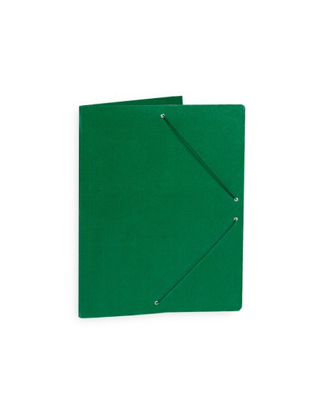 Carpeta planos liderpapel a2 carton gofrado n 12 verde