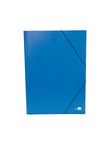 Carpeta planos liderpapel a2 carton gofrado n 12 azul
