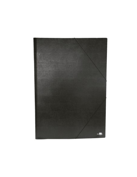 Carpeta planos liderpapel a2 carton gofrado n 12 negro