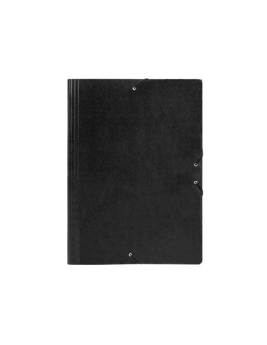 Carpeta planos liderpapel a2 carton gofrado n 12 negro