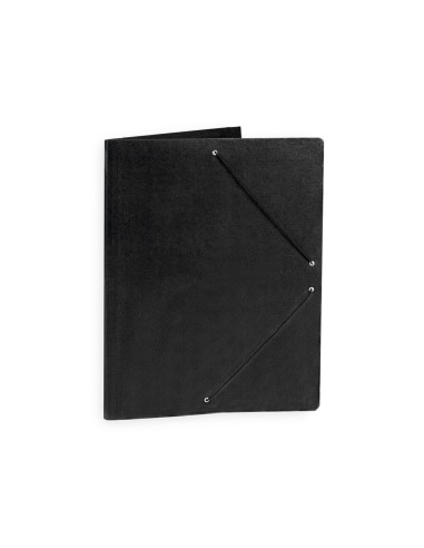 Carpeta planos liderpapel a2 carton gofrado n 12 negro