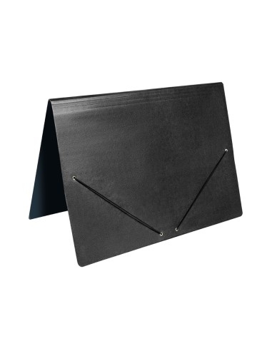 Carpeta planos liderpapel a2 carton gofrado n 12 negro