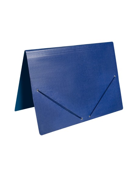 Carpeta planos liderpapel a3 carton gofrado n 12 azul