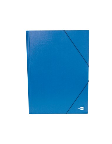 Carpeta planos liderpapel a3 carton gofrado n 12 azul