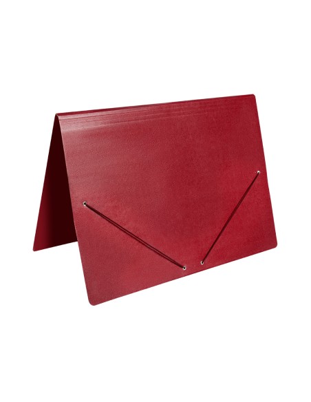 Carpeta planos liderpapel a3 carton gofrado n 12 rojo