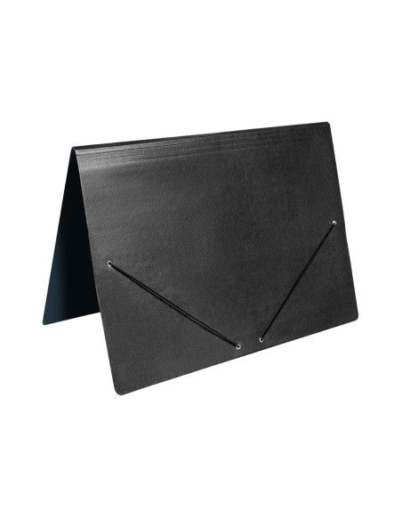Carpeta planos liderpapel a3 carton gofrado n 12 negro