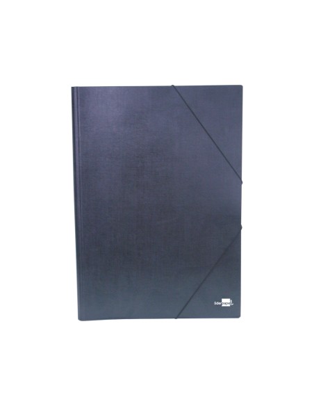 Carpeta planos liderpapel a3 carton gofrado n 12 negro