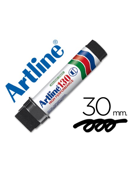 Rotulador artline postermarker ek 130 negro recargable 30 mm