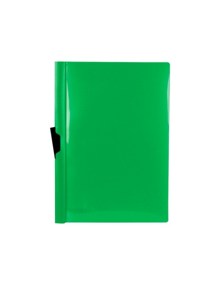 Carpeta liderpapel dossier pinza lateral 45323 polipropileno din a4 verde 60 hojas pinza deslizante