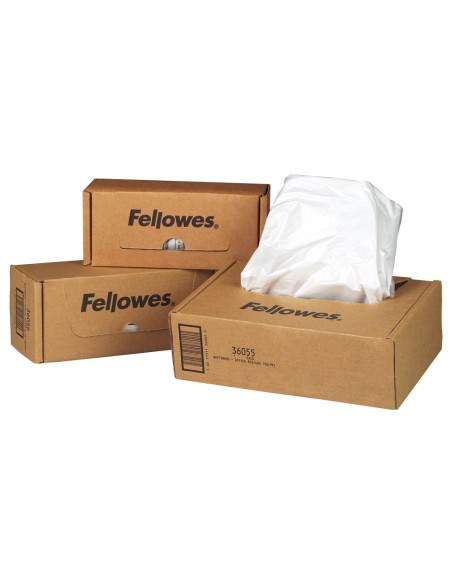 Bolsa de residuos fellowes para destructora de documentoscaja con 50 und para ps220 220c 320 320cc