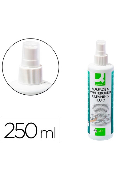 Limpiador de pizarra blanca q connect bote pulverizador de 250 ml