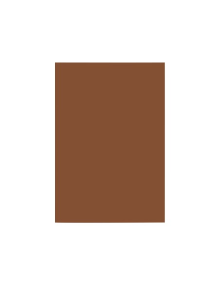 Cartulina liderpapel a4 180g m2 marron paquete de 100 hojas