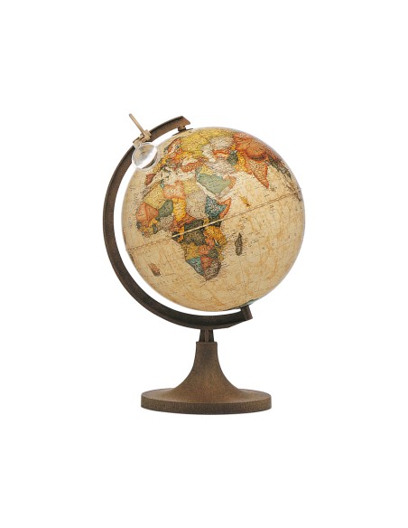 Globo terraqueo con luz modelo marco polo diametro 26 cm