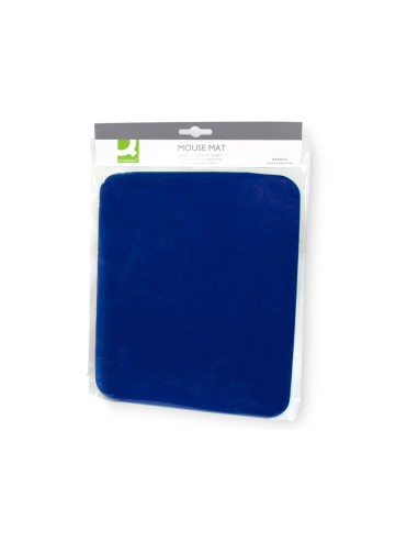 Alfombrilla para raton basic q connect azul 260x220x6 mm