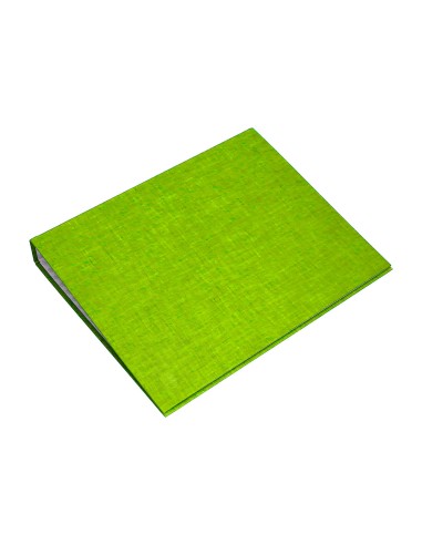Carpeta de 4 anillas 25mm mixtas liderpapel folio cartonforrado paper coat verde frosty