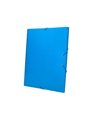 Carpeta clasificadora liderpapel 12 departamentos folio prolongado carton forrado celeste