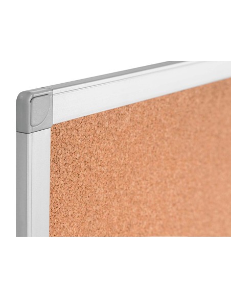 Pizarra corcho q connect 120x90 cm marco aluminio
