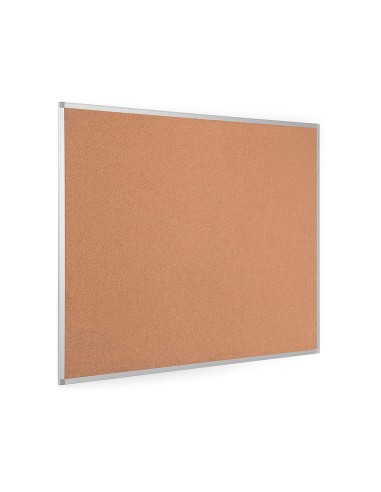Pizarra corcho q connect 120x90 cm marco aluminio