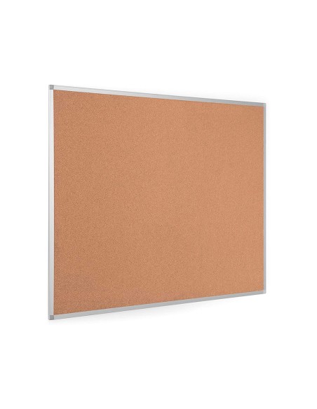 Pizarra corcho q connect 120x90 cm marco aluminio