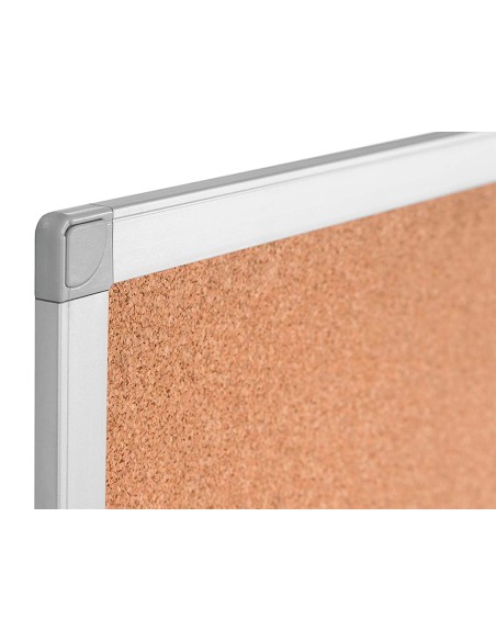 Pizarra corcho q connect 60x45 cm marco aluminio