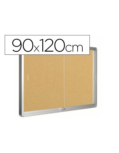Vitrina de anuncios q connect marco de aluminio 900 x 1200 mm Vitrina de anuncios q connect marco de aluminio 900 x 1200 mm