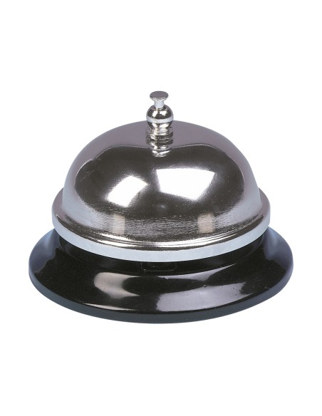 Timbre recepcion q connect metalico 85x55 mm