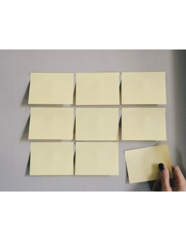 Bloc de notas adhesivas quita y pon q connect 76x102 mm con 100 hojas