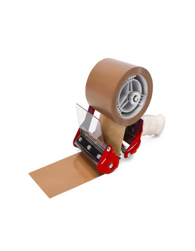 Cinta adhesiva q connect polipropileno havana 66 mt x 50 mm para embalaje