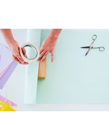 Cinta adhesiva q connect transparente 66 mt x 12 mm