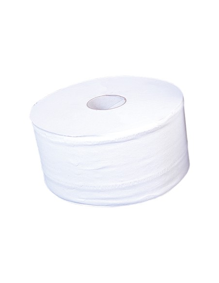 Papel higienico jumbo 2 capas blanco mandril de 60 mm para dispensador 325 Papel higienico jumbo 2 capas blanco mandril de 60 mm para dispensador 325