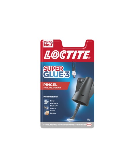 Pegamento loctite 5 gr aplicador de pincel adhesivo instantaneo
