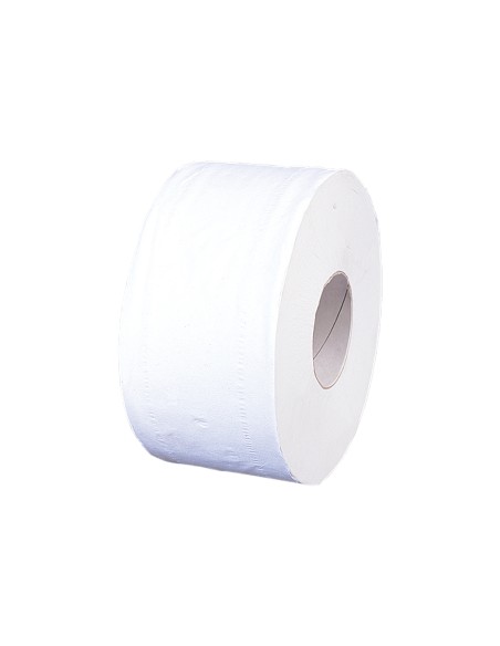 Papel higienico jumbo 2 capas celulosa pura rollo de 91 mt para dispensador 925 Papel higienico jumbo 2 capas celulosa pura rollo de 91 mt para dispensador 925
