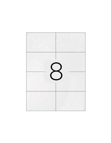 Etiqueta adhesiva q connect kf01588 tamano 991x677 mm fotocopiadora laser ink jet caja con 100 hojas din a4