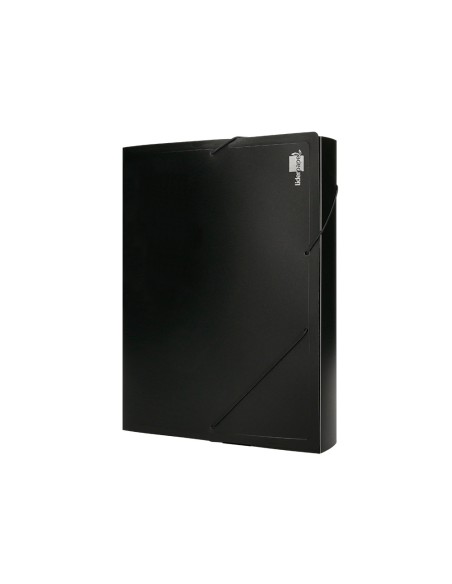 Carpeta liderpapel portadocumentos 36905 polipropileno din a4 negra lomo 50 mm