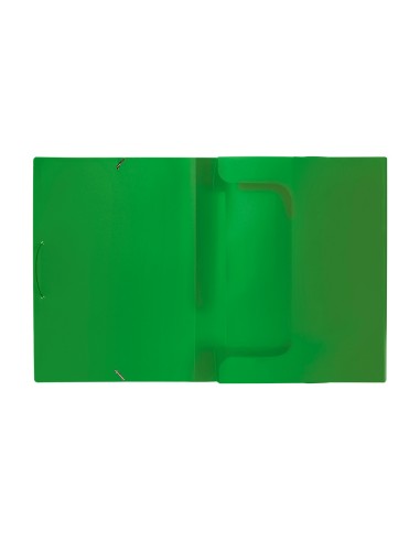 Carpeta liderpapel portadocumentos 36903 polipropileno dina4 verde lomo 50 mm