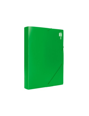 Carpeta liderpapel portadocumentos 36903 polipropileno dina4 verde lomo 50 mm