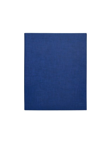 Carpeta de 4 anillas 40mm mixtas liderpapel folio carton forrado paper coat azul