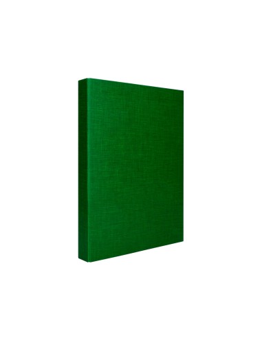 Carpeta de 4 anillas 40mm mixtas liderpapel folio carton forrado paper coat verde
