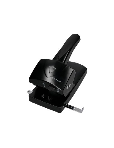 Taladrador q connect kf01237 negro abertura 65 mm capacidad 65 hojas