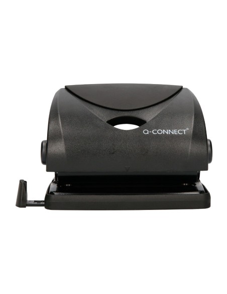 Taladrador q connect kf01234 negro abertura 2 mm capacidad 20 hojas Taladrador q connect kf01234 negro abertura 2 mm capacidad 20 hojas