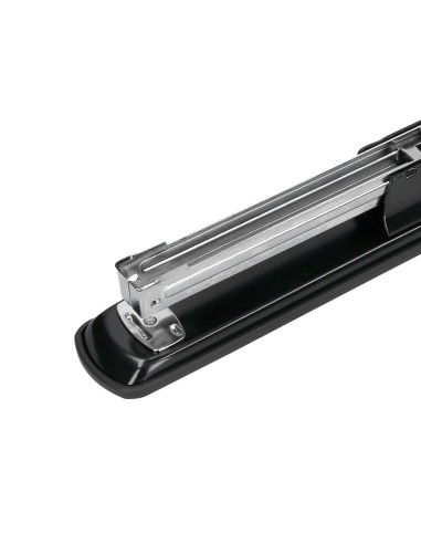 Grapadora q connect kf01231 metalica negra capacidad 20 hojas