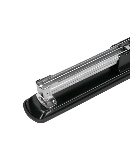 Grapadora q connect kf01231 metalica negra capacidad 20 hojas