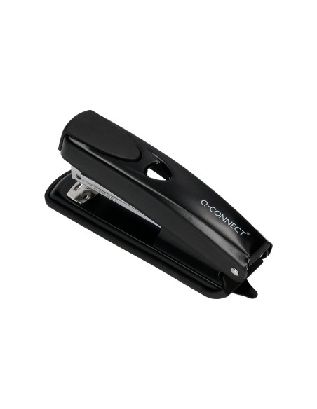 Grapadora q connect kf01044 metalica negra capacidad 20 hojas