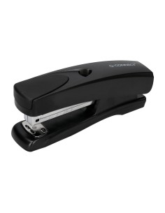 Grapadora q connect kf01056 plastico abs negra capacidad 20 hojas
