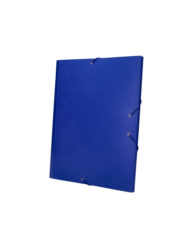 Carpeta clasificadora liderpapel 12 departamentos folio prolongado carton forrado azul