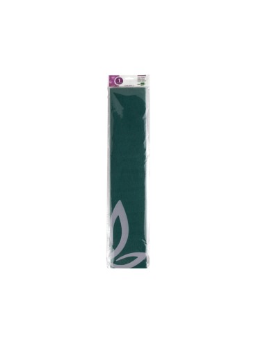 Papel crespon liderpapel 50 cm x 25m 34g m2 verde oscuro