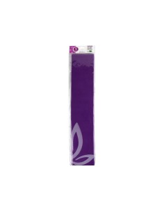 Papel crespon liderpapel 50 cm x 25m 34g m2 violeta