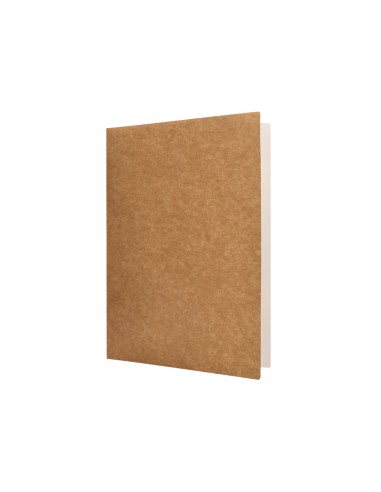 Subcarpeta liderpapel folio kraft interior blanco 240g m2