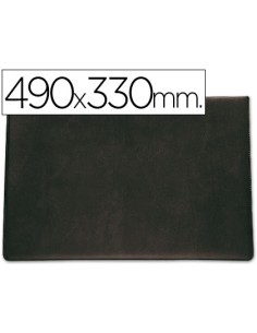 Vade sobremesa saro lujo 710 negro 490x330 cm